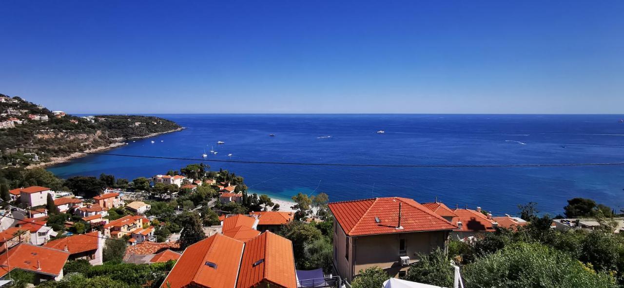 Vue magnifique avec piscine privée et sauna à 10min de Monaco Roquebrune-Cap-Martin Exterior foto